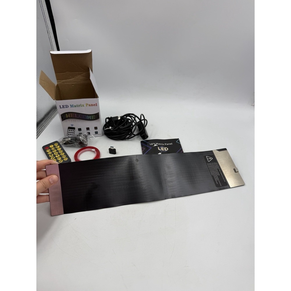 Flexible LED RGB App Control Screen Matrix Panel, 16x64 - Open Box - Picture 13 of 16